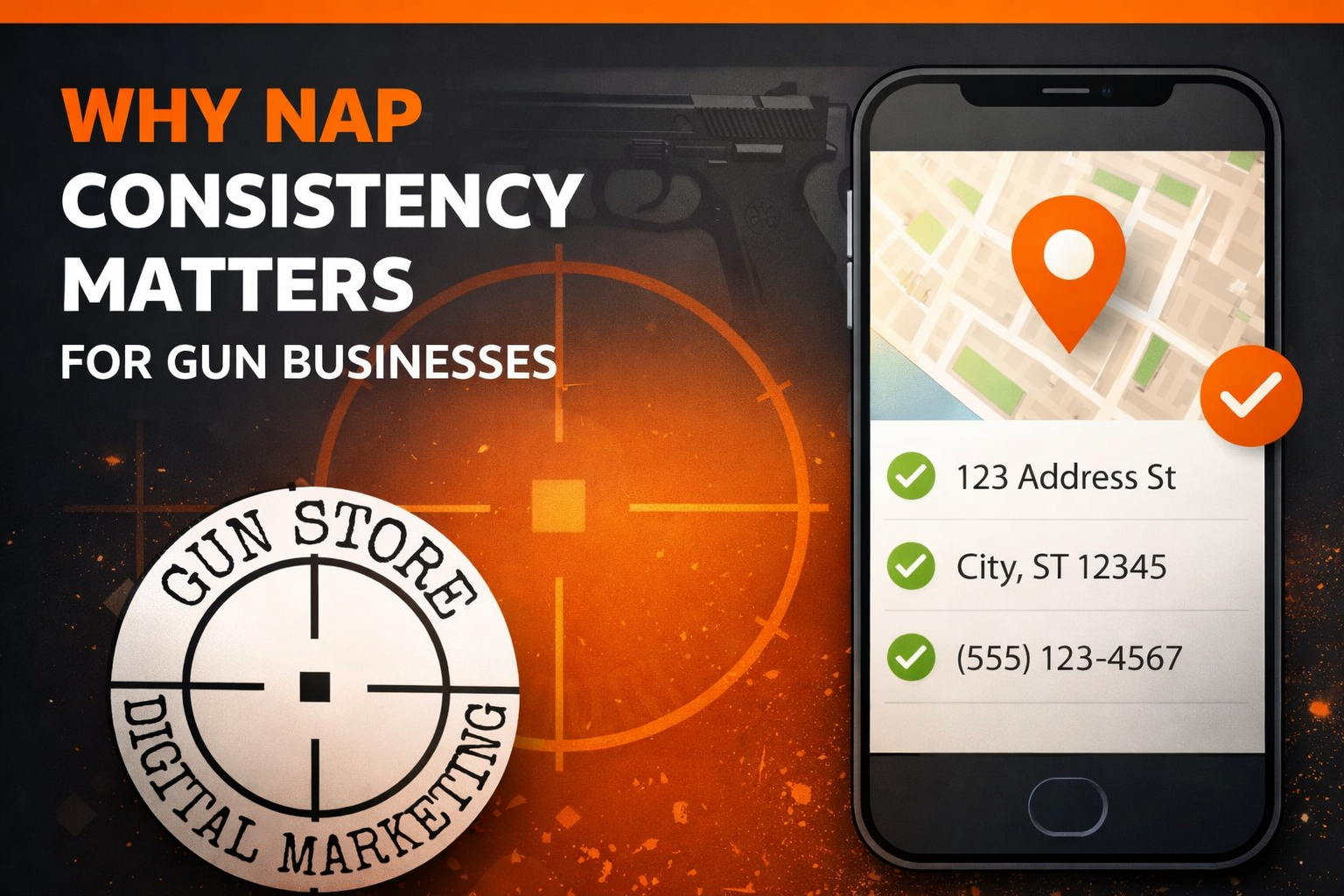 Why NAP Consistency Matters for Gun Businesses