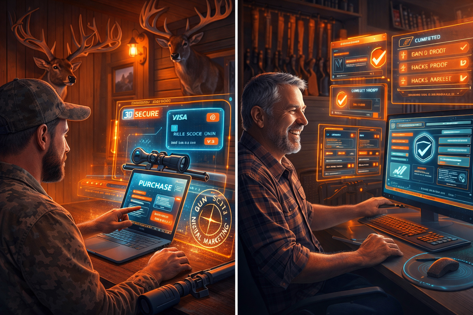 fraud proof online ecommerce payment gateway for gun stores FFL fire businesses